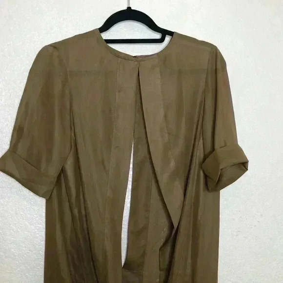 Asos Chiffon Cover Up Kimono Duster Beach Swim 6 - Picture 4 of 8